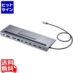 hbLOXe[V USBType-C hbLOXe[V USB-CVDK8 | PD VGA HDMI LAN USB3.0 SDJ[h Ή TTvC