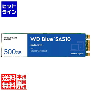 vGgy11/10蓖Im21I1ő100%|CgobNz@ Western Digital WD Blue SA510 SATAڑ M.2 SSD 500GB 5Nۏ WDS500G3B0B 0718037-884714