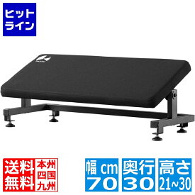 要エントリ【12/15 24時間限定当選確率2分の1！1等最大100%ポイントバック】　 バウヒュッテ チルトフットレストワイド BFT-700-BK