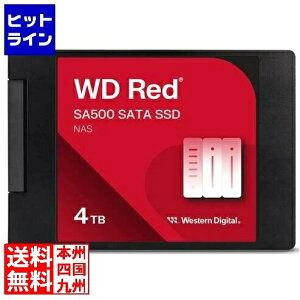 Western Digital WDS400T2R0A WD Red SA500 SSD SATA6Gb/s 4TB 2.5inch WDS400T2R0A