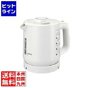タイガー 蒸気レス電気ケトル PCJ-H081 ホワイト PCJ-H081(W)