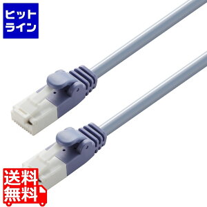 �v�G���g���y12/20 24���Ԍ��蓖�I�m��2����1�I1���ő�100%�|�C���g�o�b�N�z�@ �G���R�� LAN�P�[�u�� CAT6 50m �c���܂�h�~ �M�K�r�b�g�Ή� �����ʐM ������ �X�^���_�[�h �u���[ LD-GPT/BU50/RS