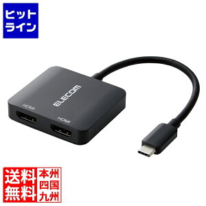 GR USB Type-C(TM) - HDMI(R)ϊA_v^[ 2|[g AD-CHDMI2BK2
