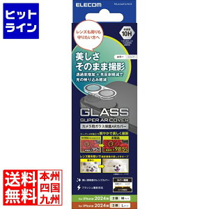 �G���R�� iPhone 16/iPhone 16 Plus �J���������Y�J�o�[ �K���X ������ PM-A24AFLLP4CR