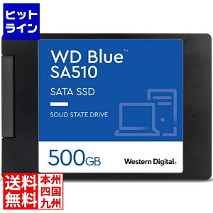 Western Digital WD Blue SA510 SATAڑ 2.5C`SSD 500GB 5Nۏ WDS500G3B0A 0718037-884639
