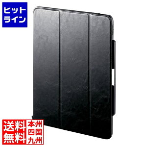 �y���������}���\���z1/16 AM1:59�܂� �T�����T�v���C iPad Air 13�C���`(M2/2024)�p�^�b�`�y�����[�|�P�b�g�t���P�[�X PDA-IPAD2114BK