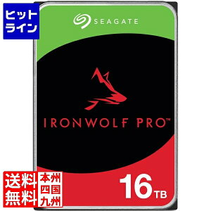 �y���������}���\���z6/26 AM1:59�܂� �t�B�[���h�E���C�N Seagate IronWolf Pro 3.5�y�f�[�^����3�N�t�z16TB HDD(CMR)���[�J�[5�N�ۏ� 24���ԉғ� PC�ANAS�p RV�Z���T�[�t ST16000NT001 ST16000NT001