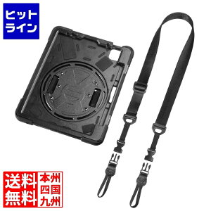 �v�G���g���y1/10���蓖�I�m��2����1�I1���ő�100%�|�C���g�o�b�N�z�@ �T�����T�v���C iPad Air 11�C���`(M2/2024)�p�ϏՌ��P�[�X PDA-IPAD1717BK2