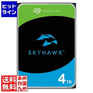 �t�B�[���h�E���C�N Seagate SkyHawk 3.5 4TB ����HDD (CMR) ���[�J�[3�N�ۏ� 256MB �l�b�g���[�N�Ď��J���� �r�f�I���R�[�_�[�pST4000VX016 ST4000VX016