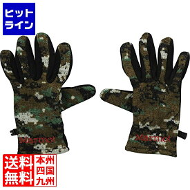 【04/27 09:59まで、お買い物マラソン】 Marmot Knit Camo Fleece Glove M MJG-F5464