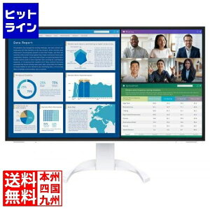 �i�i�I �t���f�B�X�v���C 31.5�^/3840×2160/HDMI×2�ADisplayPort�AUSB Type-C/�z���C�g/�X�s�[�J�[�F���� EV3240X-WT