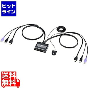 TTvC HDMIΉ茳XCb`tp\Rؑ֊(2:1) SW-KVM2WHU