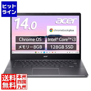 GCT[ Chromebook Plus 514 (Core i3-N305/8GB/128GB SSD/14.0^/ChromeOS/X`[OC) CB514-4HT-N38Q
