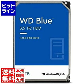 5日は【ポイント4倍】楽天カード企画！ Western Digital WD Blue 内蔵HDD 3.5インチ 4TB 2年保証 WD40EZAX 0718037-898605
