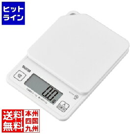 タニタ デジタルクッキングスケール 1kg KJ-114 WH ココナッツホワイト KJ-114 WH