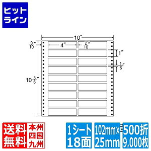 �i�i���x�� �i�i�t�H�[�� M�^�C�v 4 ×1 (102mm×25mm) 10 ×10 3/6 (254mm×267mm) 500��(9,000��) M10i