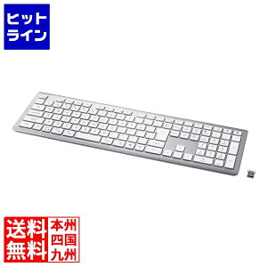 �G���R�� Precisionist USB����/Bluetooth���^�t���L�[�{�[�h TK-PN10FMPWH