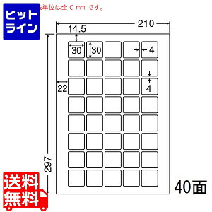 iiNGCg J[[U[v^pϐ򎆃x 30mm×30mm A4 210mm×297mm 400V[g(80V[g×5) SCL71