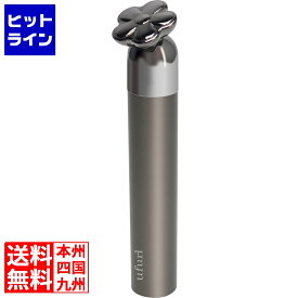 【04/27 09:59まで、お買い物マラソン】 【1000円ポッキリ】フェイスケア 温熱 & 振動 コンパクト USB 充電式 美顔器 グレー | スリム フェイス ケア 美顔スティック MEBL-133DG