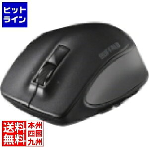 �y���������}���\���z1/29 AM1:59�܂� �o�b�t�@���[ Bluetooth BlueLED �v���~�A���t�B�b�g�}�E�X L�T�C�Y �u���b�N BSMBB500LBK