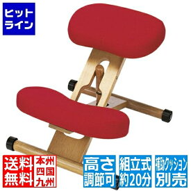 【お買い物マラソン】08/11 AM1:59まで プロポーションチェア CH-88WRE レッド 宮武製作所 | チェア イス 椅子 いす 子どもから大人まで 姿勢 背中 補助 矯正 背筋 キャスター 高さ調節 クッション