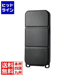 �G���R�� iPhone 16e �\�t�g���U�[�P�[�X �c�^�t���b�v ���Εt PM-A25SPLFYTBK