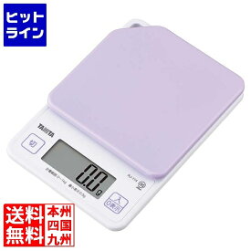 タニタ デジタルクッキングスケール 1kg KJ-114 PP ブルーベリーパープル