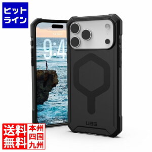 �v�����X�g�� UAG iPhone 17 Pro Max�p MagSafe�Ή��P�[�X ESSENTIAL ARMOR �u���b�N UAG-IPH25LA-EMS-BK�y���{���K�㗝�X�i�z