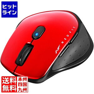 �o�b�t�@���[ ���� BlueLED 5�{�^�� NEOFIT�}�E�X S�T�C�Y ���b�h BSMBW510SRD