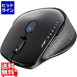 �o�b�t�@���[ ���� BlueLED 5�{�^�� NEOFIT�}�E�X M�T�C�Y �u���b�N BSMBW510MBK