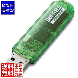 �o�b�t�@���[ USB3.0�p USB�������[ �X�^���_�[�h���f�� 32GB �O���[�� RUF3-C32GA-GR