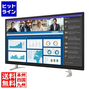 �i�i�I �t���f�B�X�v���C 42.5�^/3840×2160/HDMI×2�ADisplayPort�AUSB Type-C/�u���b�N/�X�s�[�J�[�F���� EV4340X-BK