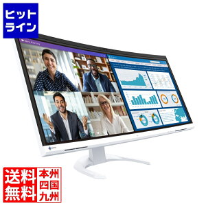 �i�i�I �t���f�B�X�v���C 34.1�^/3440×1440/HDMI×2�ADisplayPort�AUSB Type-C/�z���C�g/�X�s�[�J�[�F���� EV3450XC-WT