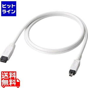 �G���R�� FireWire�P�[�u��(9�s��-4�s��) IE-941WH
