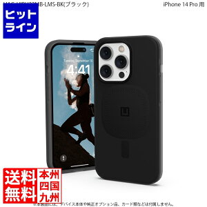 Urban Armor Gear URBAN ARMOR GEAR/U by UAG iPhone 14 Pro ( 6.1 ) 2022�Ή� MagSafe�Ή� LUCENT2.0 �u���b�N �y���{���K�㗝�X�i�z UAG-UIPH22MB-LMS-BK