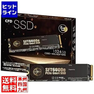 CFD̔ eco[hΉ M.2 NVMeڑ SSD 5Nۏ 1TB CSSD-M2L1KSFT6KE 4988755-066167