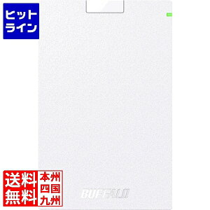 �o�b�t�@���[ �~�j�X�e�[�V���� USB3.1(Gen.1)�Ή� �|�[�^�u��HDD �X�^���_�[�h���f�� �z���C�g 2TB HD-PCG2.0U3-GWA