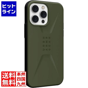 Urban Armor Gear URBAN ARMOR GEAR iPhone 14 Pro Max ( 6.7 ) 2022�Ή� �ϏՌ��P�[�X CIVILIAN �I���[�u �y���{���K�㗝�X�i�z UAG-IPH22LB-C-OL