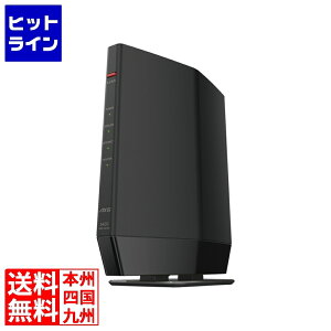 y}\z09/24 AM1:59܂ obt@[ LANe@ 11ax/ac/n/a/g/b 4803+573Mbps WSR-5400AX6P-BK