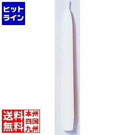 【お買い物マラソン】07/11 AM1:59まで テイケイジイ テーパーキャンドル 10インチホワイト(1打入) NTC66101B