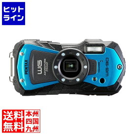 リコー 防水デジタルカメラ PENTAX WG-90 BLUE S0002143 WG-90 BL