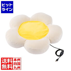 要エントリ【12/10 24時間限定当選確率2分の1！1等最大100%ポイントバック】　 エレコム エレクトリックヒーティングクッション PET-HC02BE