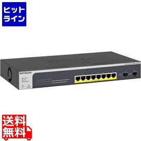 20日は【ポイント4倍】楽天カード企画！ ネットギア GS510TPP 「ライフタイム」 PoE+(190W) ギガ8P L2+ スマートスイッチ GS510TPP-100AJS