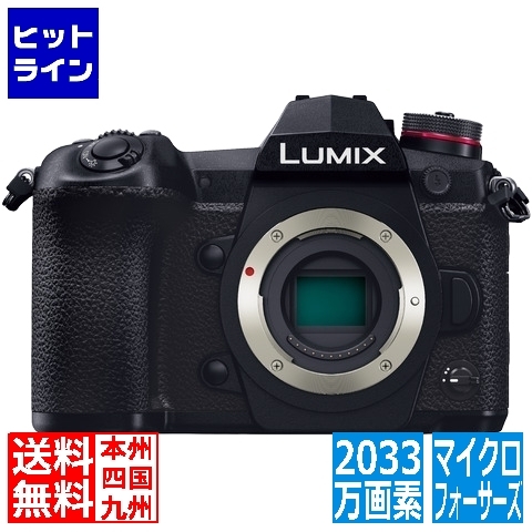 定番人気！  パナソニック デジタル一眼カメラ LUMIX G9 ボディ (ブラック) DC-G9-K