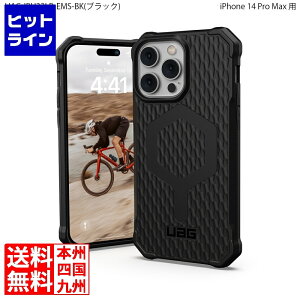 �y���������}���\���z8/27 AM9:59�܂� Urban Armor Gear iPhone 14 Pro Max ( 6.7 ) 2022�Ή� �ϏՌ��P�[�X MagSafe�Ή� ESSENTIAL ARMOR �u���b�N �y���{���K�㗝�X�i�z UAG-IPH22LB-EMS-BK