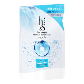 ＼5〜7日限定！全商品5％OFFクーポン／P＆G　h＆s　for men　スカルプEX　シャンプー　詰替　300ml【入浴用品 バスタイム お風呂 サッパリ 皮脂 におい】