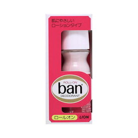 ＼初回購入限定★全商品8％OFFクーポン／ライオン　Banロールオン　赤箱　30ml