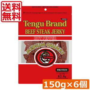 eO r[tXe[LW[L[ ~fBA`N zbgybp[ 150g ×6r[tW[L[ Beef Jerky hotpepper