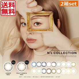 N's COLLECTION エヌズコレクション (10枚入)×2箱 渡辺直美 カラコン カラーコンタクト 1day ワンデー