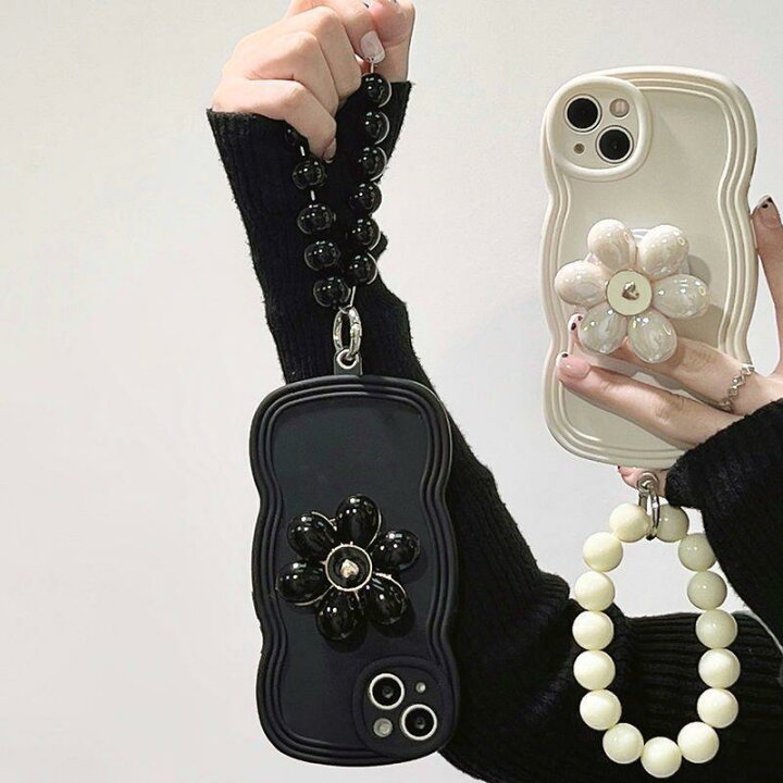 【2点目は半額】iPhone14 iPhone13 iPhone12 iPhone11 ケース iPhone ケース ビーズ パール チェーン ストラップ付き お洒落デザイン 腕バンド 持ちやすい 韓国 かわいい INS風 大人気 手ぶら ケース iPhoneケース スマホケース おしゃれ ひとみショップ iPhoneケース ビーズ 大人気 新品未使用 即日発送